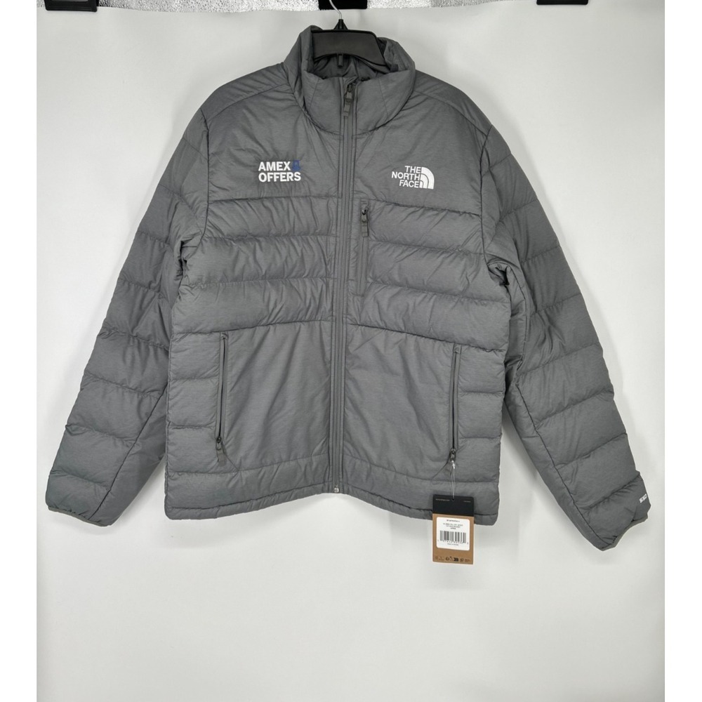 The North Face 550 Down Hybrid Jacket Mens Large Insulated Full‎ Zip Up Puffer